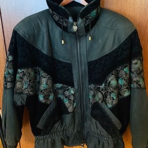 A Winlet leather jacket.